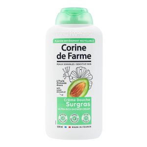 Crème douche surgras à l'huile d'amande douce