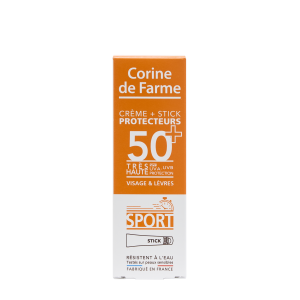 Crème + stick protecteurs SPF50+- Corine de Farme