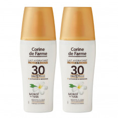 Lot de 2 Laits hydratants Protège et Bronze SPF30