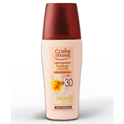 Lait hydratant Protège et Active le Bronzage au Monoï de Tahiti - Creme solaire SPF 30 - 150 ml