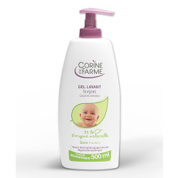 Gel Lavant Surgras Corps et Cheveux pour Bébé 500 ml