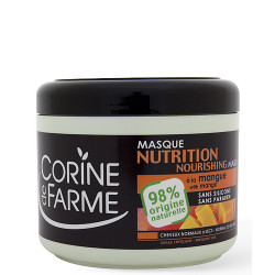 Masque Nutrition à la Mangue et au Lait de coco Cheveux Normaux à Secs