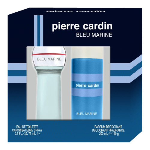 Coffret Pierre Cardin Eau de Toilette Bleu Marine + déodorant